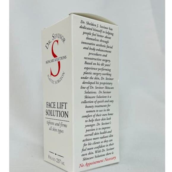 Dr. Sevinor Face Lift Solution All Skin Types 8 fl. oz. - Picture 4 of 8